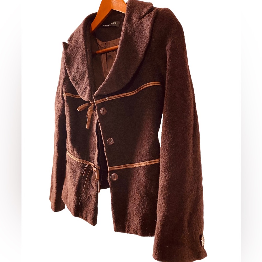 VINTAGE wool jacket lined